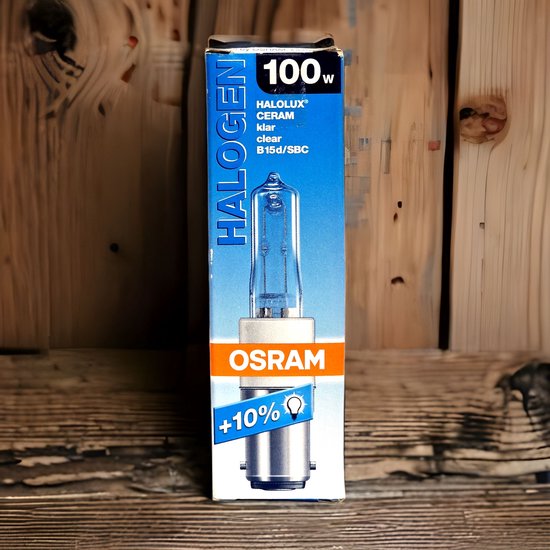Osram 4008321393760 Halolux Ceram Dimbaar 100W B15d