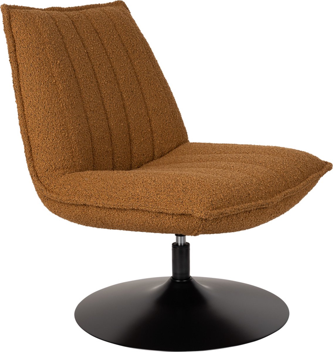 Housecraft Living Jax Fauteuil Oker Bouclé - Bruin