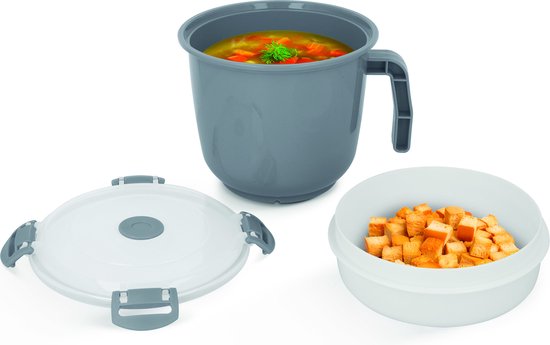 Snips Magnetron Pasta Fornuis, 16 Kopjes, rood