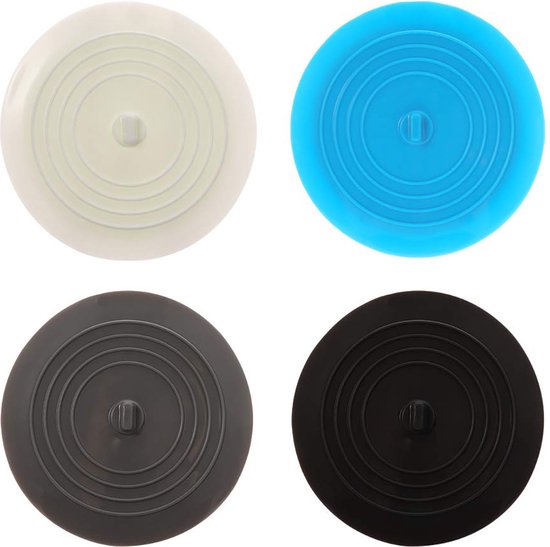 3 stuks siliconen gootsteen stop, universele afvoer stop, gootsteen