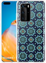 Huawei P40 Pro Hoesje Mandala Patroon Designed by Cazy