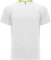 Wit sportshirt unisex 'Monaco' merk Roly maat XXL