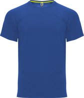 Kobaltblauw sportshirt unisex 'Monaco' merk Roly maat XS