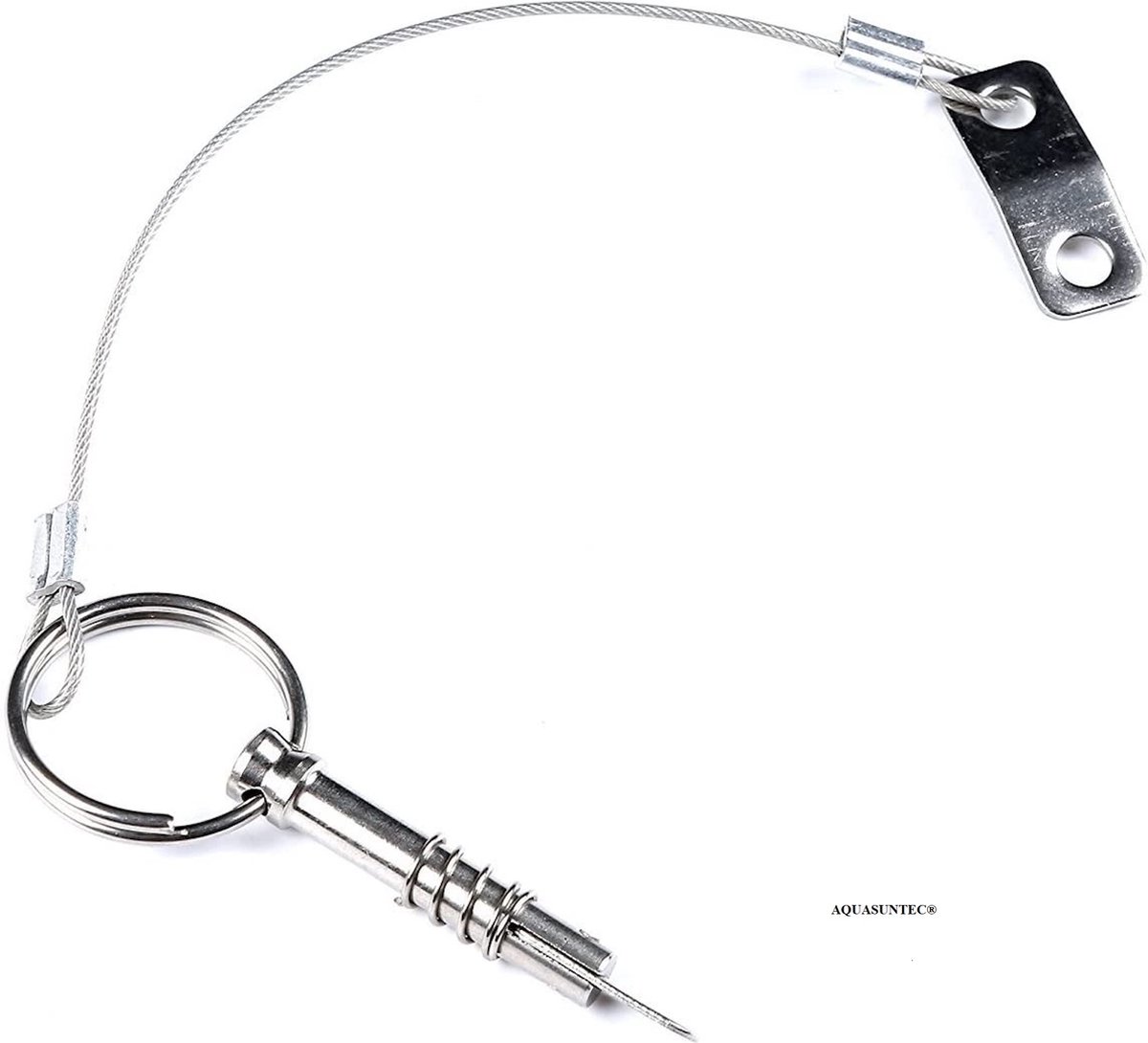 Aquasuntec Gaffelpen met veer en kabel