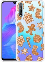 Huawei P Smart S Hoesje Christmas Cookies Designed by Cazy