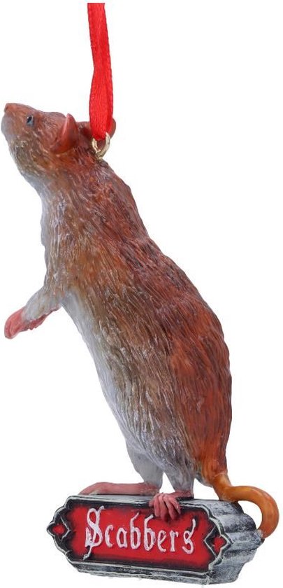 Harry Potter - Scabbers Ron Weasley Rat Hanging Festive Decorative ...