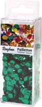 Pailletten - Wasbaar - cup vorm - jade groen - 6 mm - 4000 stuks - Rayher