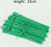 Plantenbinder - Milieuvriendelijke herbruikbare kabelbinders voor de tuin: de perfecte ondersteuning voor planten en struiken - 20 stuks - 23 cm
