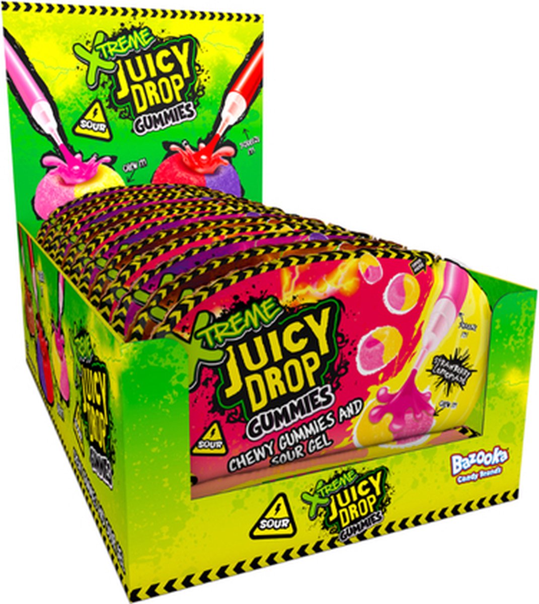 Juicy Drop mix Box - Bonbons américains - Bonbons International - Snoep Box