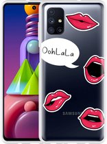 Hoesje Geschikt voor Samsung Galaxy M51 Ooh la la