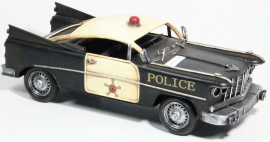Blikken Auto - American Classic Police Car