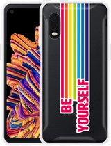 Hoesje Geschikt voor Samsung Galaxy Xcover Pro Be Yourself