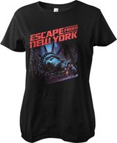Escape From New York Dames Tshirt -2XL- Poster Zwart