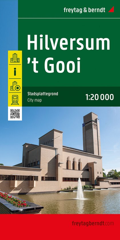 F&B Stadsplattegrond Hilversum/Het Gooi – Schaal 1:20.000