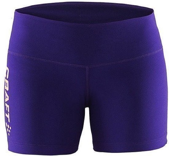 Craft Pure Short - Sportbroek - Vrouwen - Paars - Maat XL