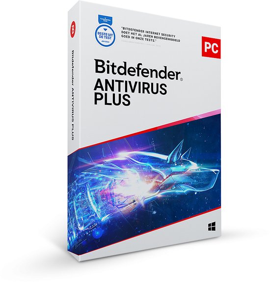 Bitdefender Antivirus Plus 2023 - 1 PC - 1 jaar