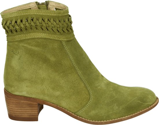 AQA Shoes A8351 - Cowboylaarzen - Kleur: Groen - Maat: 38