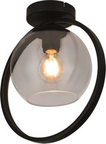 Aureol - Plafondlamp - 30cm - Smoke - Zwart