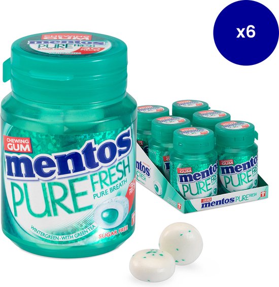 Mentos Pure Fresh Fraise , chewing gum mentos bouteille fraise
