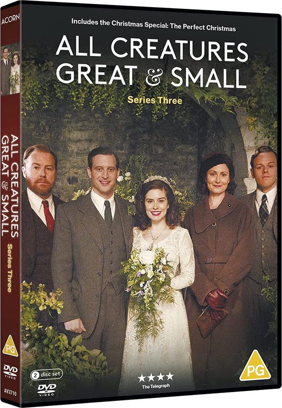 All Creatures Great & Small - Seizoen 3 - DVD - Import zonder NL ondertiteling