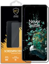 Protecteur d'écran OnePlus 10T - Économiseur d'écran en Glas MobyDefend - Rebords noirs - Protecteur d'écran - Couvercle en verre Convient pour : OnePlus 10T