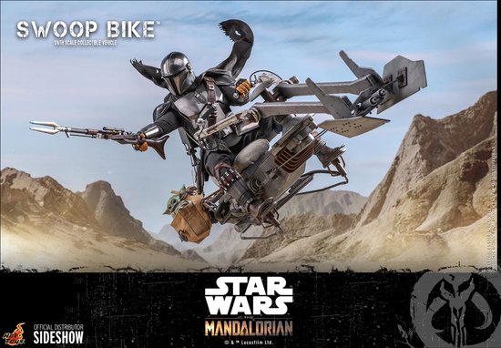 Hot Toys Swoop Bike Replica à l'échelle 1:6 - Hot Toys - La figurine Mandalorian