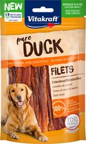 Vitakraft Duck Eendenvleesstrips Hond - hondensnack - hondensnack - 80 gram