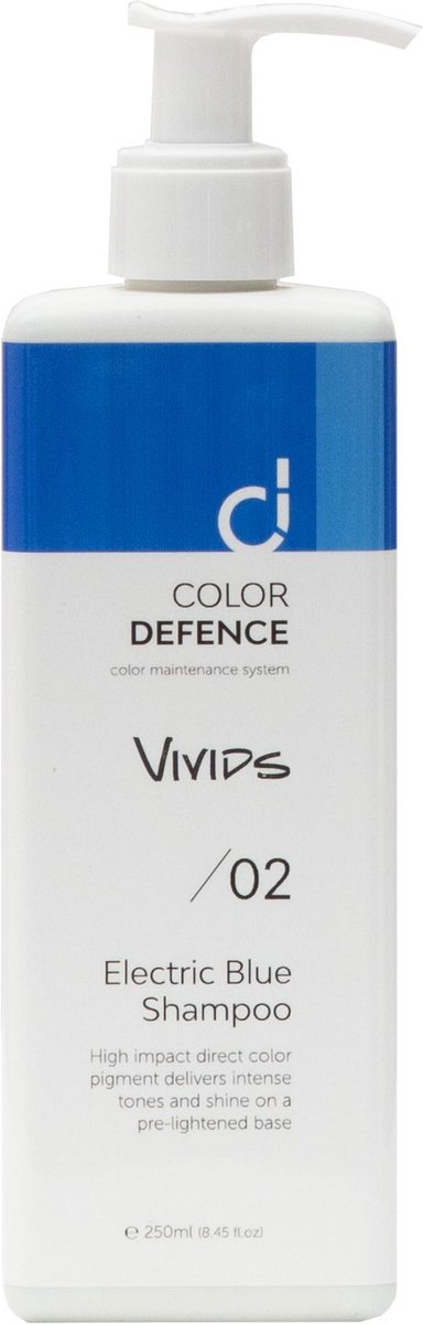 Electric Blue Shampoo Color Defence 250ml (voor blauw haar)