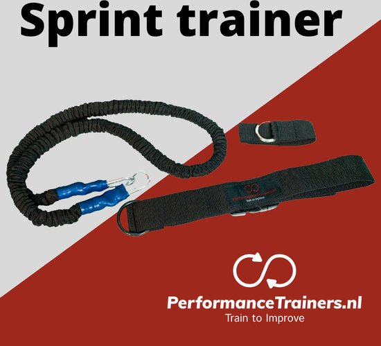 Sprinttrainer - Performancetrainers - weerstandsgordel - resistant cord - explosiviteit