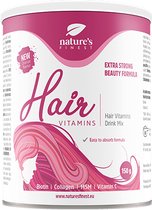 Nature's Finest Haar Vitamines 150 g | Met Biotine, Vitamine C I Voor Sterk en Gezond Haar - 450 µg biotine per portie | 1 pak = voor 1 maand