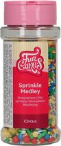 FunCakes Sprinkles Taartdecoratie - Sprinkle Medley - Circus - 65g