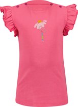 4PRESIDENT T-shirt meisjes - Neon Pink - Maat 140 - Meiden shirt