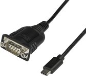 USB to Serial Port Cable Startech ICUSB232PROC Black