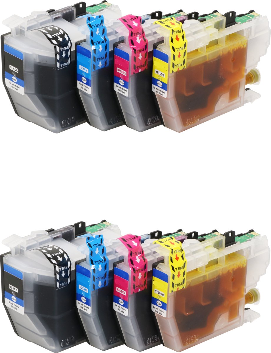 IPEXNL 2x SET Inktcartridges voor Brother LC3219XL / LC3217/LC-3219/LC3219, multipack van 4 kleuren geschikt voor Brother MFC-J5330 DW, J5730DW, J5930DW, J6530DW, J6535DW, J6930DW, J6935DW