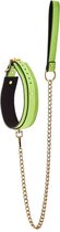 RADIANT COLLAR AND LEASH GLOW IN THE DARK GREEN