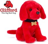 Clifford de grote rode hond - Clifford knuffel - 27 cm - Clifford the big red dog - Pluche