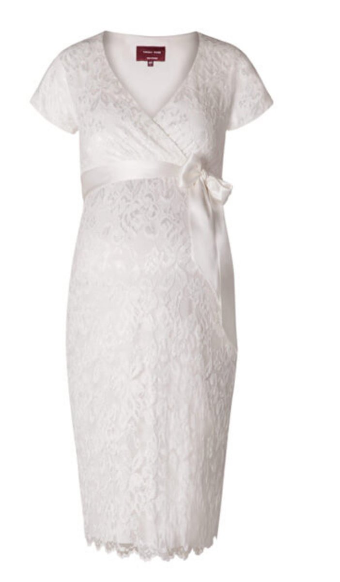 Tiffany Rose BRIDGET SHORT DRESS IVORY maat 34-36 C-E - Tiffany Rose Maternity