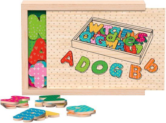 Puzzle - Tangram - Bois Magnétique - Éducatif - 3 ans et plus