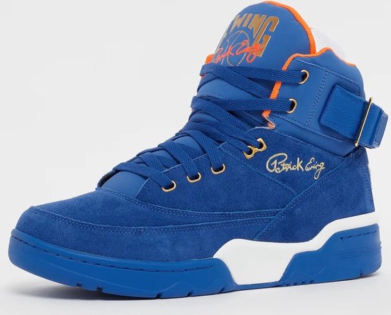 Baskets Ewing Athletics 33 HI All-Star - Suède Bleu - Taille Homme - Neuf Avec Boîte