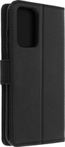 Cover Geschikt voor Xiaomi Redmi Note 10 Pro Flip Wallet Stand Video zwarte