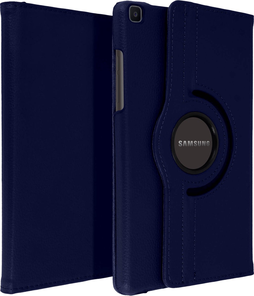 Geschikt voor Samsung Galaxy Tab A 8.0 2019 Flip Cover 360° Roterende Standaard blauw