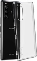 Sony Xperia 5 Hoesje van Soepel Siliconen Imak – transparant