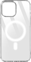 Hoes Geschikt voor Apple iPhone 11Pro voor Magsafe Magnetische Cirkel – Transparant