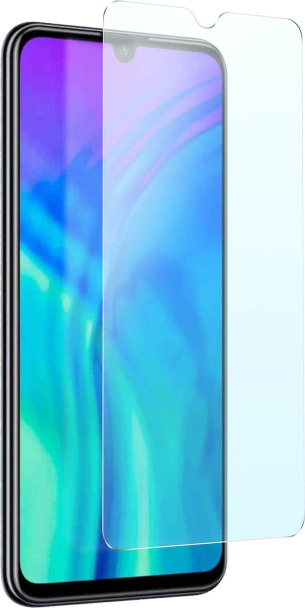 Gehard Glas Geschikt voor Honor 20 Lite/Honor 20e 9H Anti-vlekken Zwart
