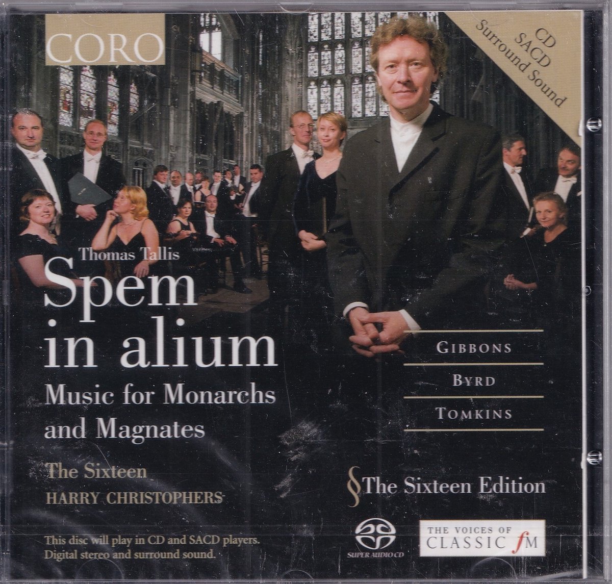 Spem in alium Super Audio CD - Thomas Tallis - The Sixteen o.l.v. Harry Cristophers