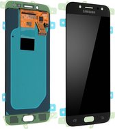 Compleet blok geschikt voor Samsung Galaxy J5 2017 LCD-Touchscreen zwart