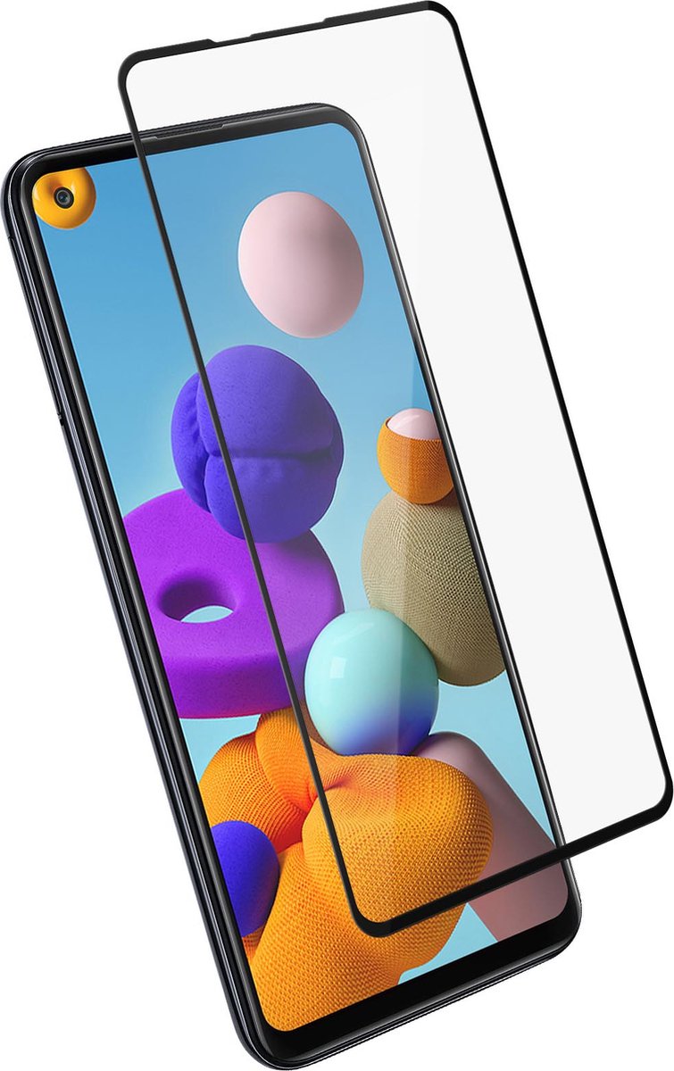 Gehard Glas Geschikt voor Samsung Galaxy A21s 9H Anti-vlekken transparant