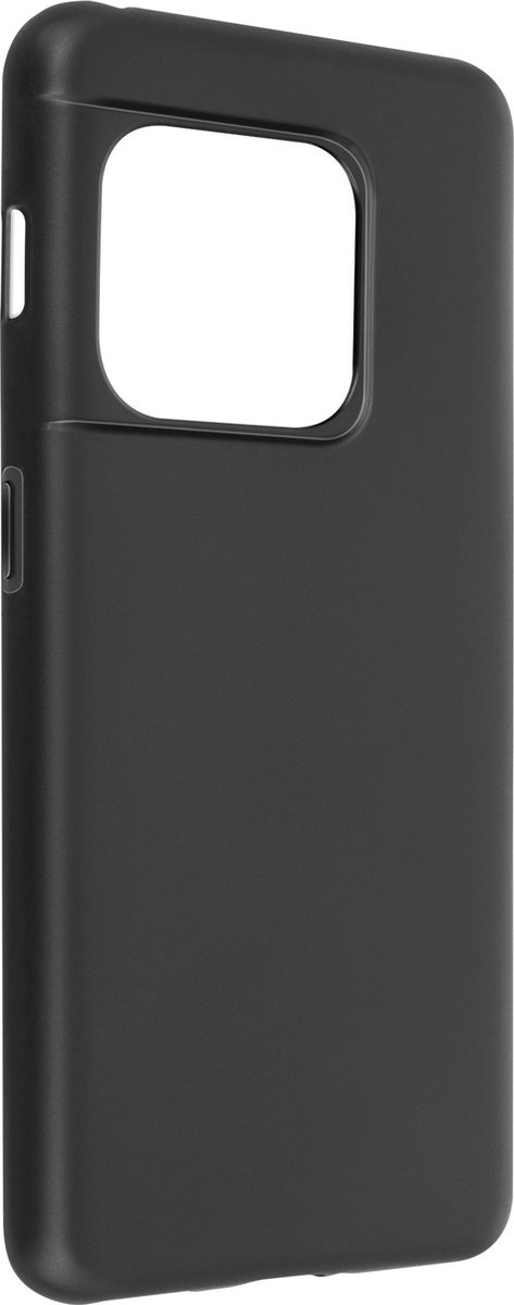 Geschikt voor OnePlus 10 Pro 5G Case Sterk Soepel en Flexibel Siliconegel Zwart
