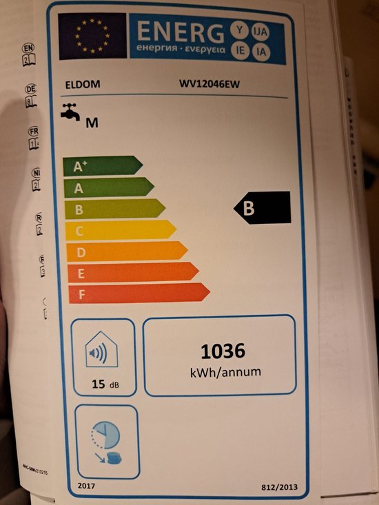 150 liter eldom elektrische boiler energieklasse b met wifi bol