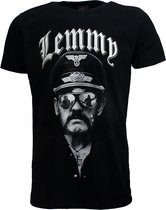 Motörhead Lemmy Band T-Shirt Zwart - Officiële Merchandise